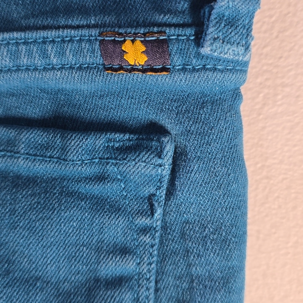Lucky Brand Jeans Women's Size 4 Crayola teal Blue Ankle Jeans - Picture 11 of 13